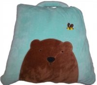 Плед подушка детский Медвежонок