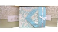 Комплект постельного белья из сатина с окантовкой Подарочная упаковка